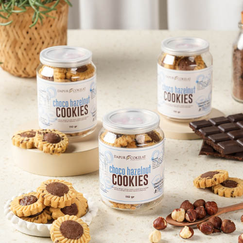 Choco Hazelnut Cookies In A Can